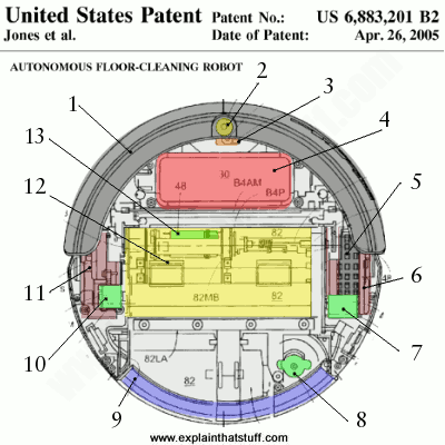 roomba parts diagram