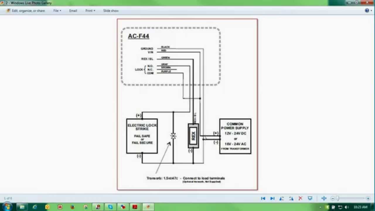 rosslare system wiring diagram