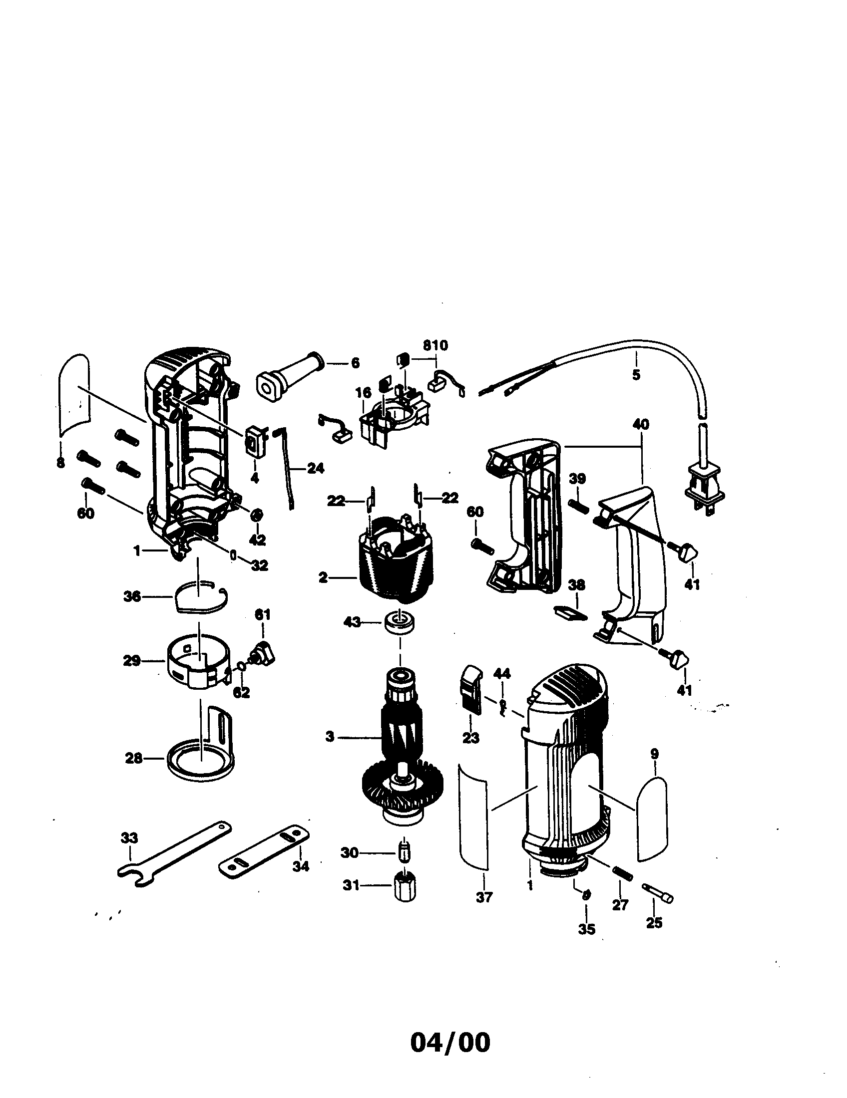 rotozip parts diagram