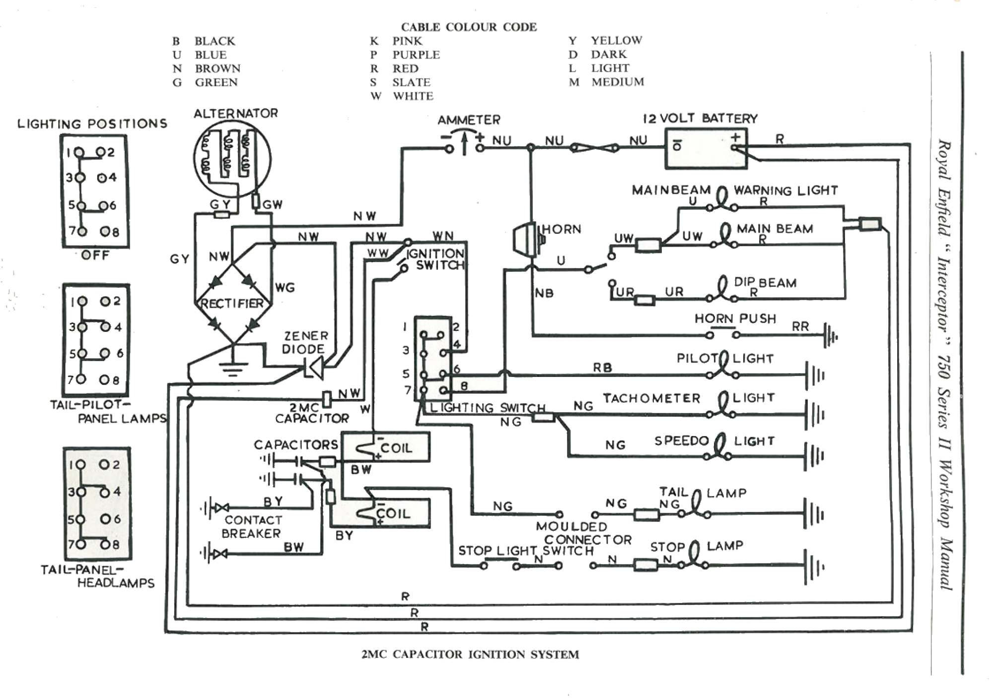 royal enfield electra wiring diagram