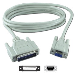rs232 null modem wiring
