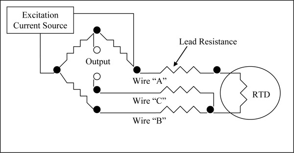 rtd pt100 3 wire wiring diagram