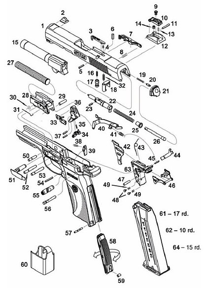 ruger lc9 parts diagram