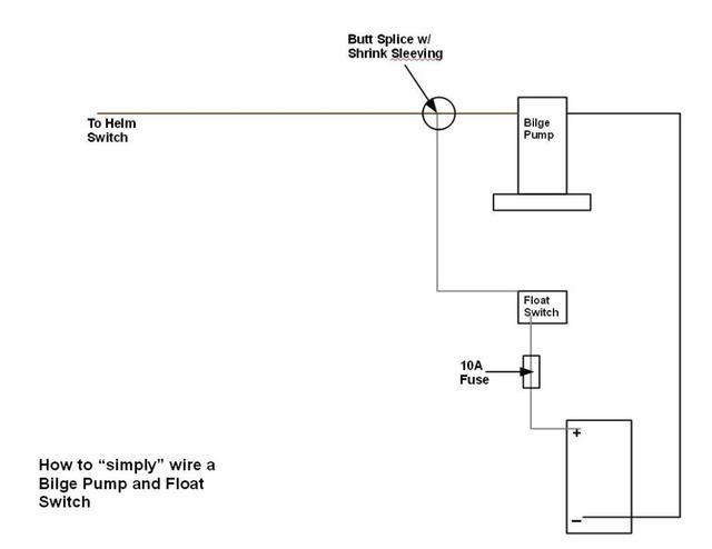 rule 1500 bilge pump wiring diagram