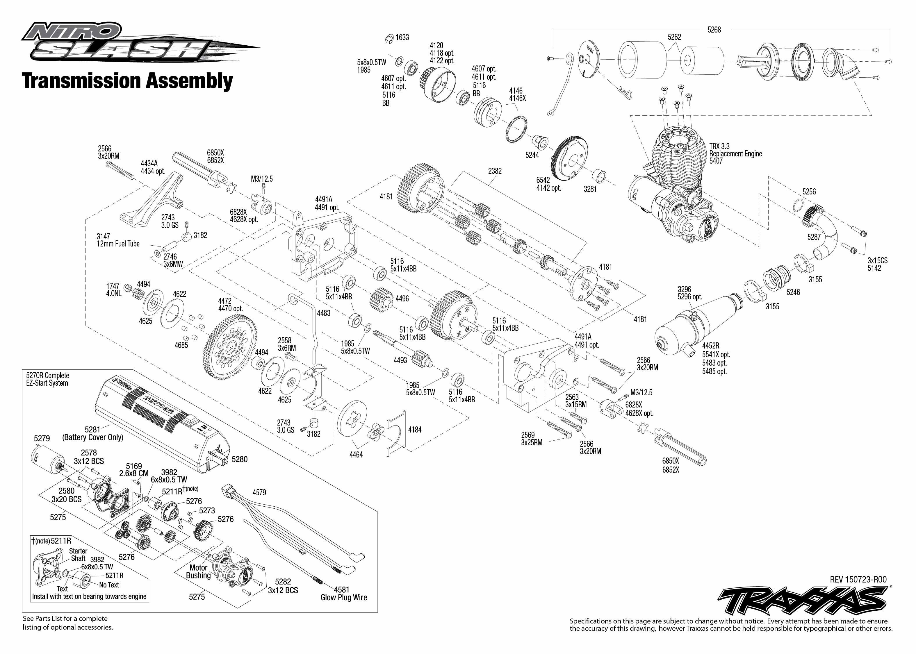 rustler vxl parts diagram