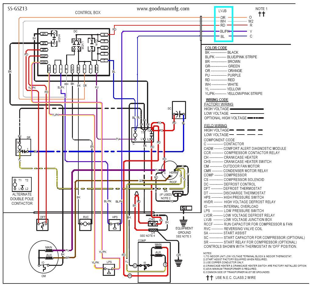 Wiring Air Handler / Goodman Awuf Air Handler Wiring Diagram - Wiring