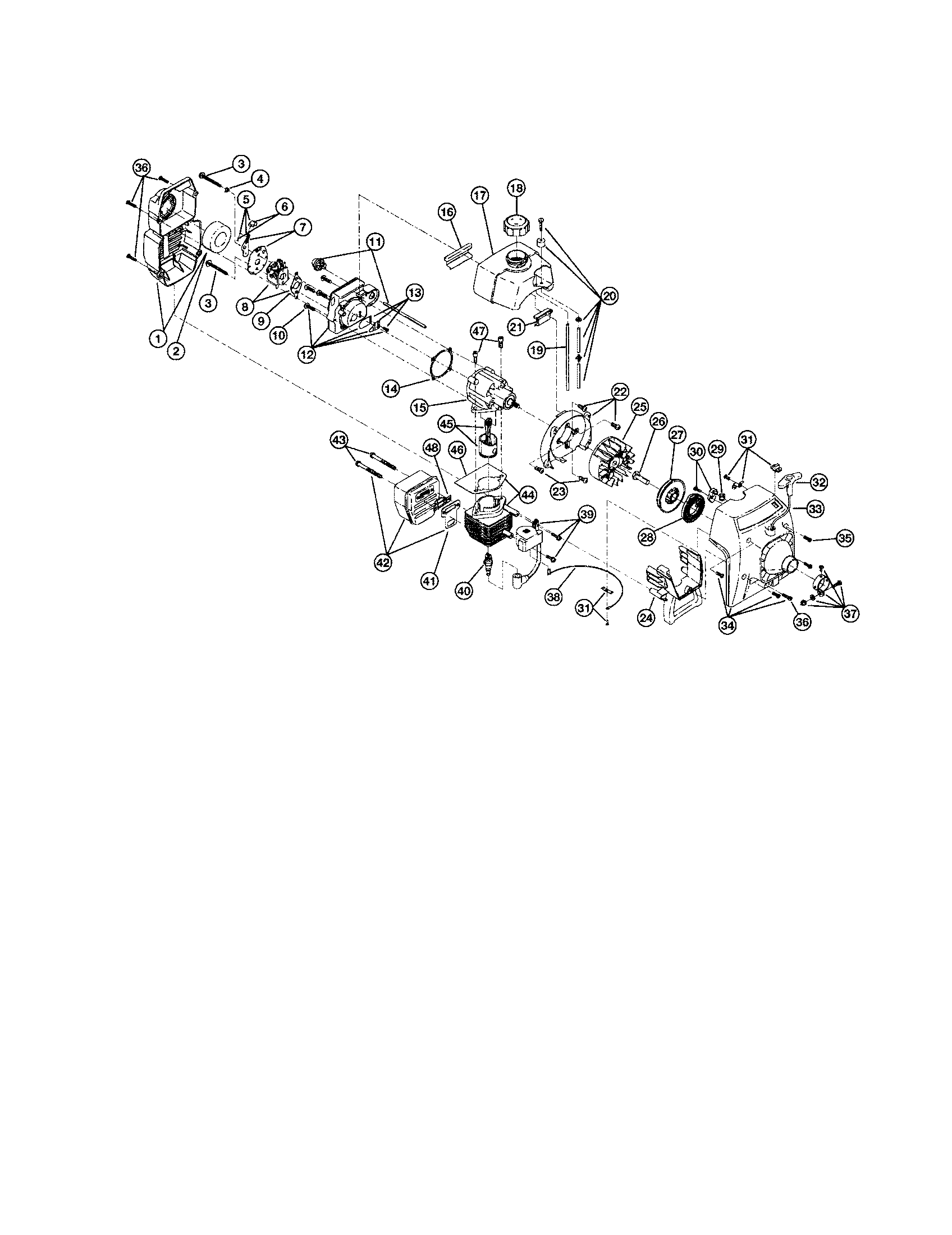 ryobi 700r fuel line diagram