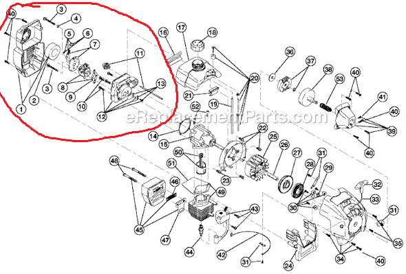 ryobi 790r fuel line diagram