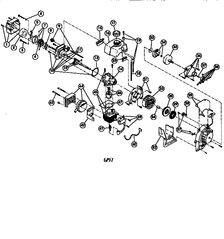 ryobi tiller fuel line diagram