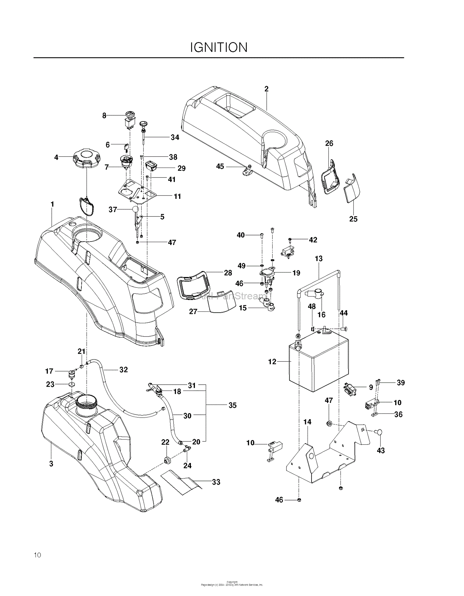 rz4623 parts diagram