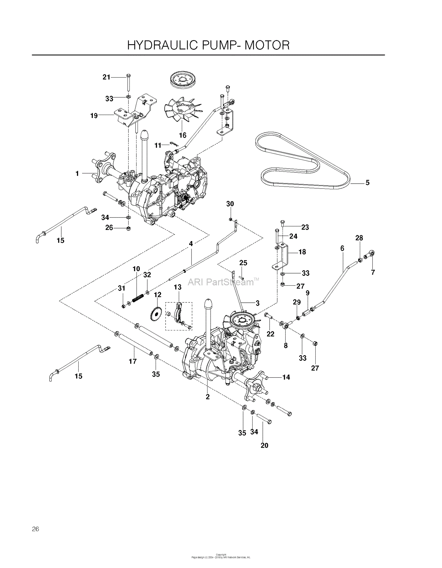 rz4623 parts diagram