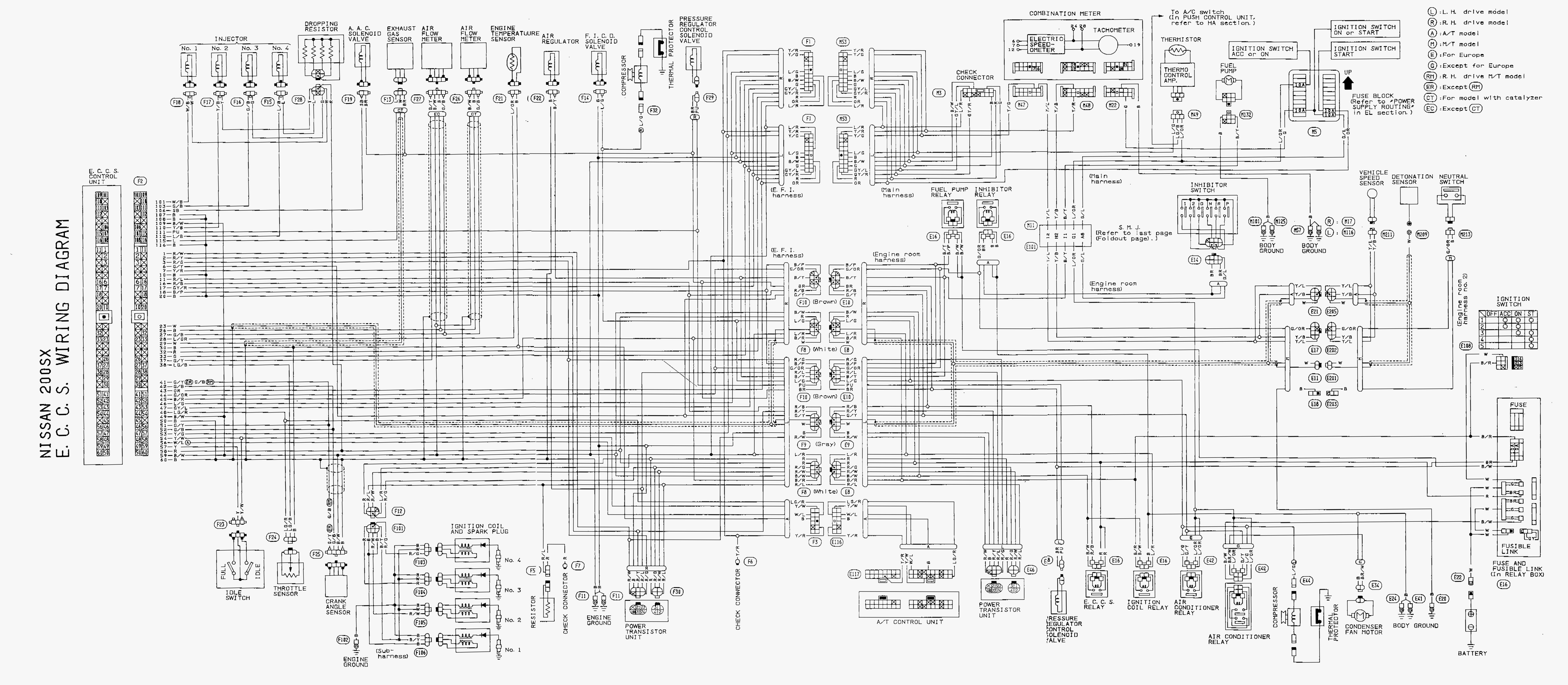 s13 headlight wiring diagram