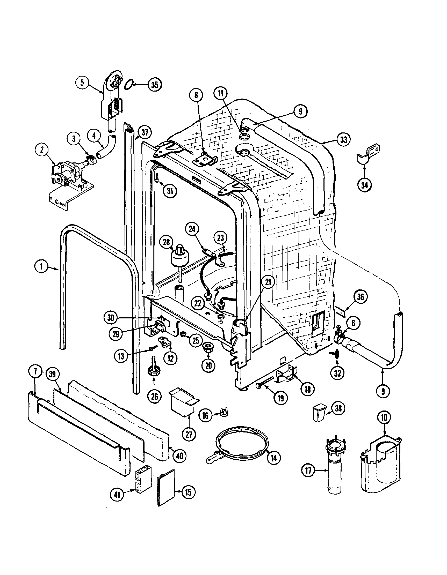 samsung dishwasher dmt800rhs parts diagram