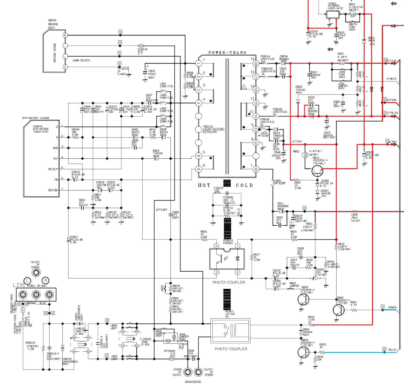Schematic Diagram Samsung Sm B Monitor
