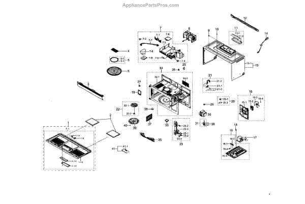 samsung smh9207st parts diagram