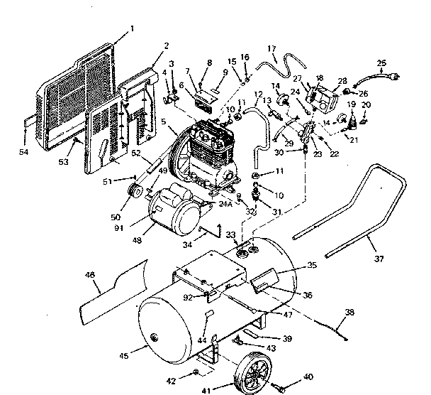 sanborn air compressor wiring diagram