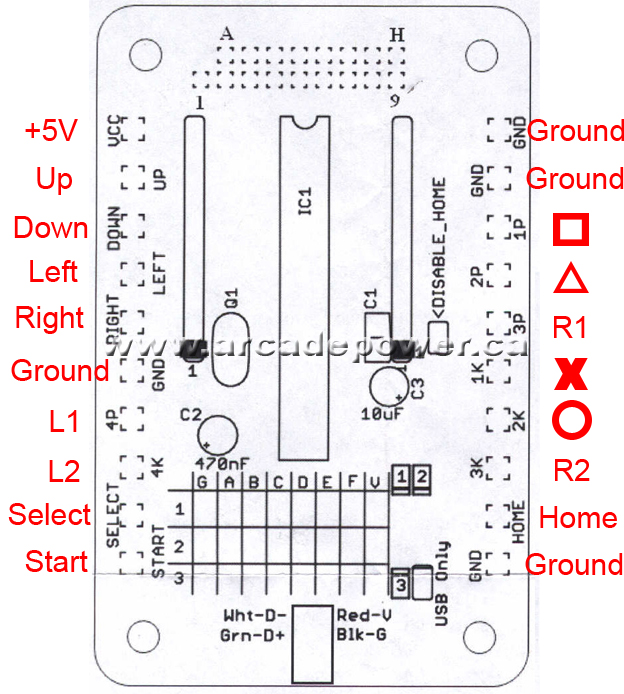 sanwa joystick wiring diagram