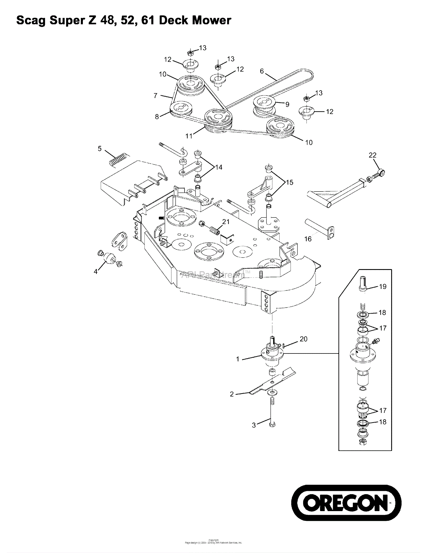 scag wildcat belt diagram