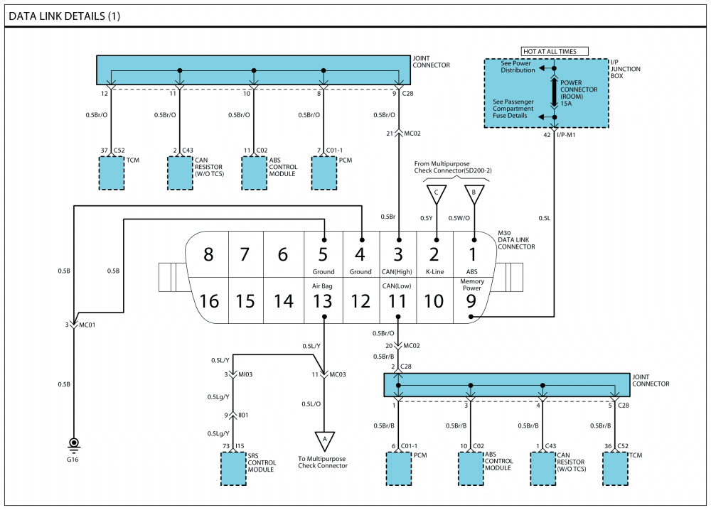 schematic wiring diagram of a kia rondo 2008 air conditioning system