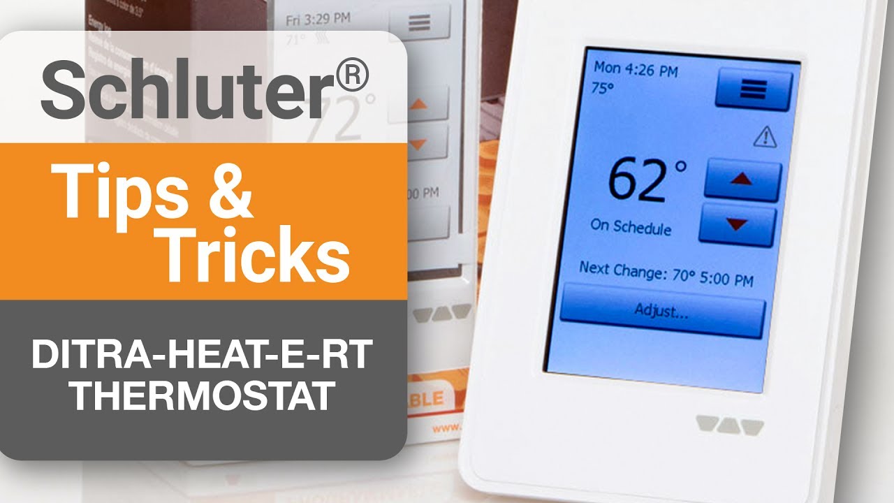 schluter thermostat wiring diagram