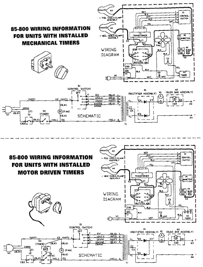 schumacher battery charger se 4020 wiring diagram