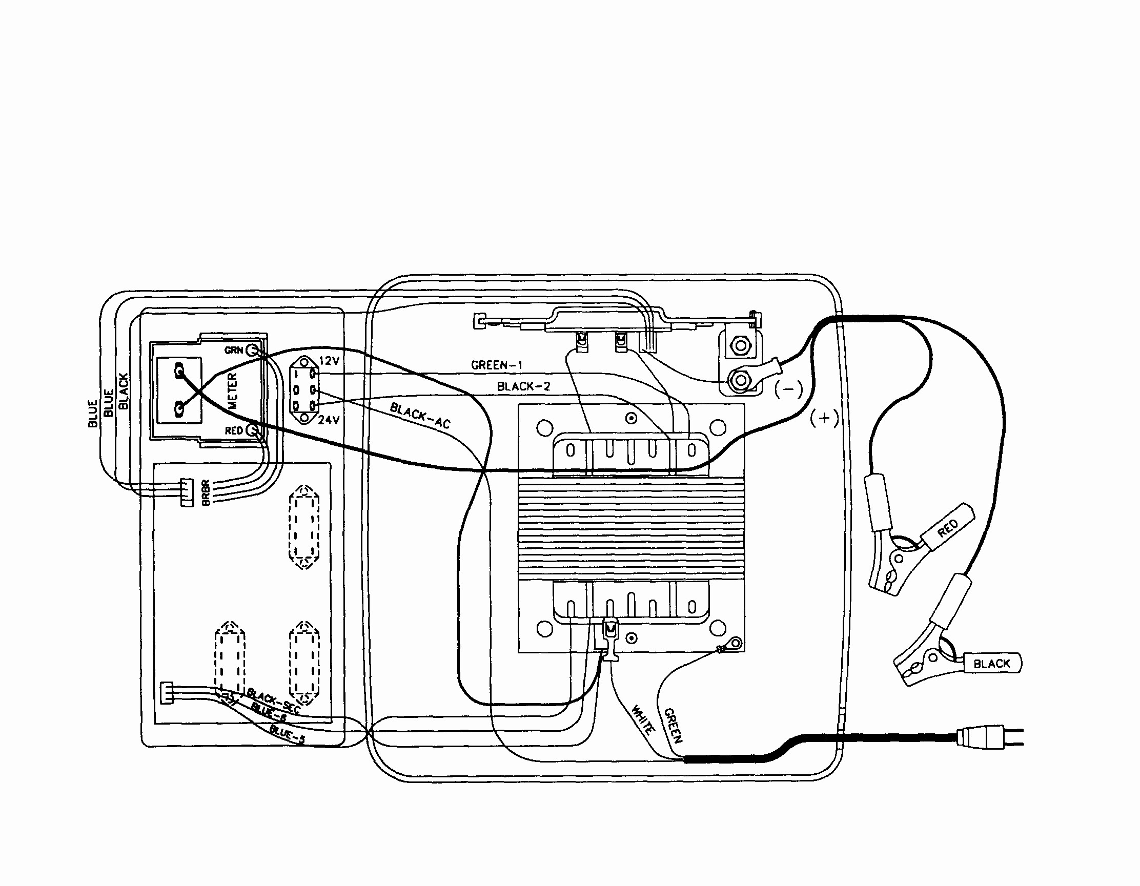 schumacher battery charger se-82-6 wiring diagram