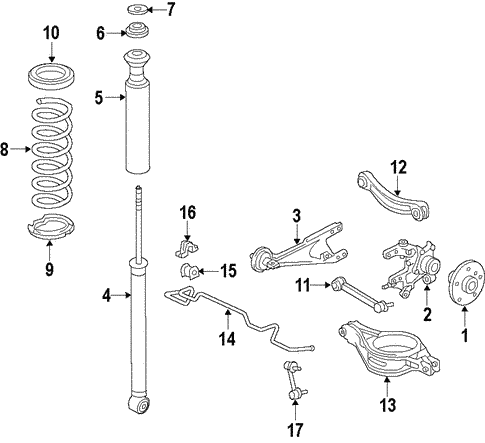 scion tc suspension diagram