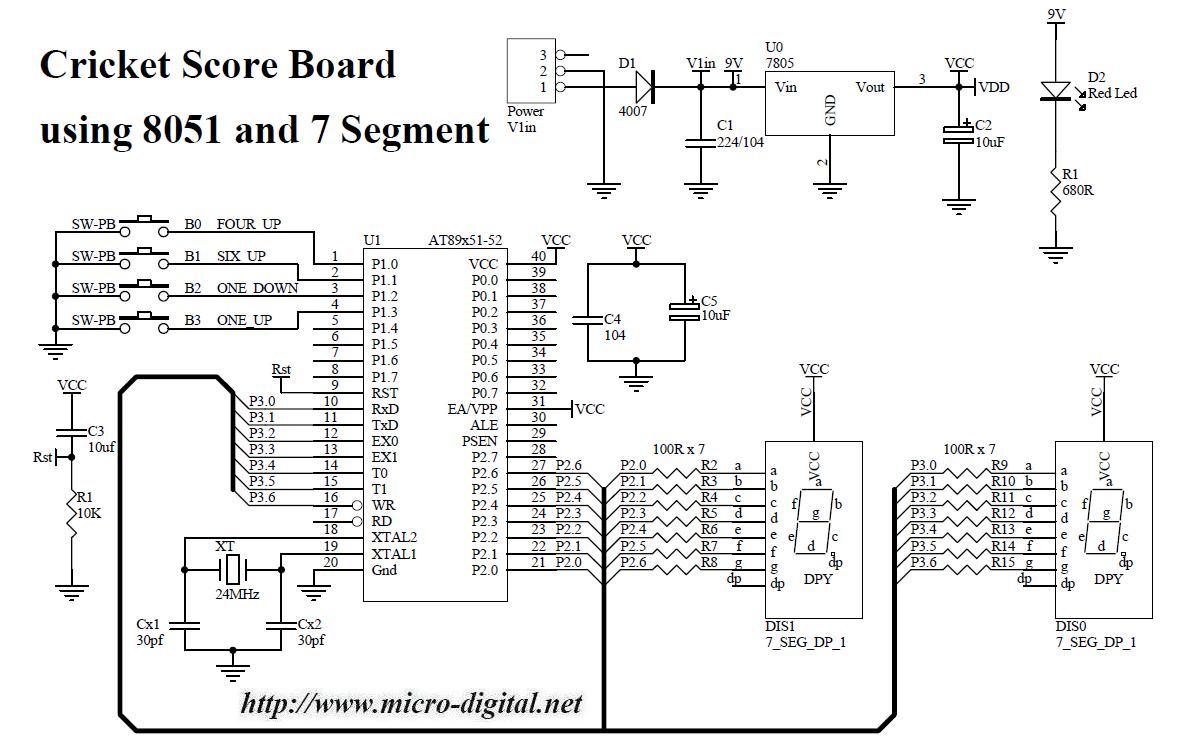scoreboard control wiring diagram