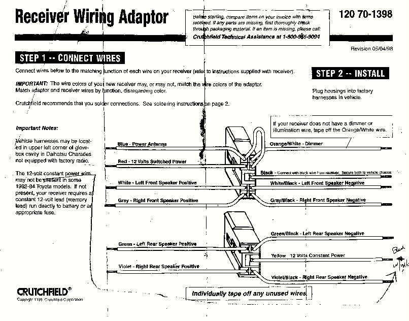 scosche loc2sl wiring diagram