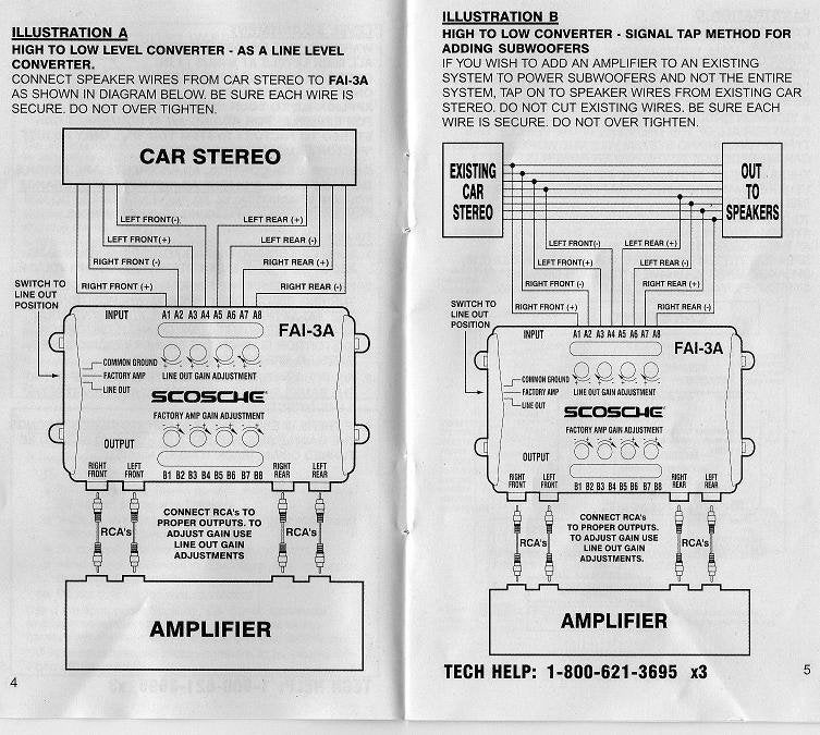 Scosche Slc4 Line Out Converter Wiring Diagram Wiring Diagram Pictures