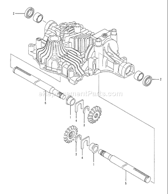 Scotts Mower 1642h Parts Diagram