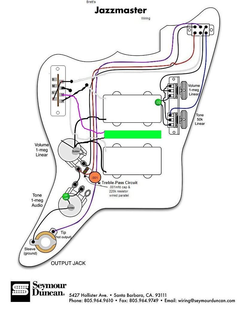 sdbr1n wiring diagram middle pickup