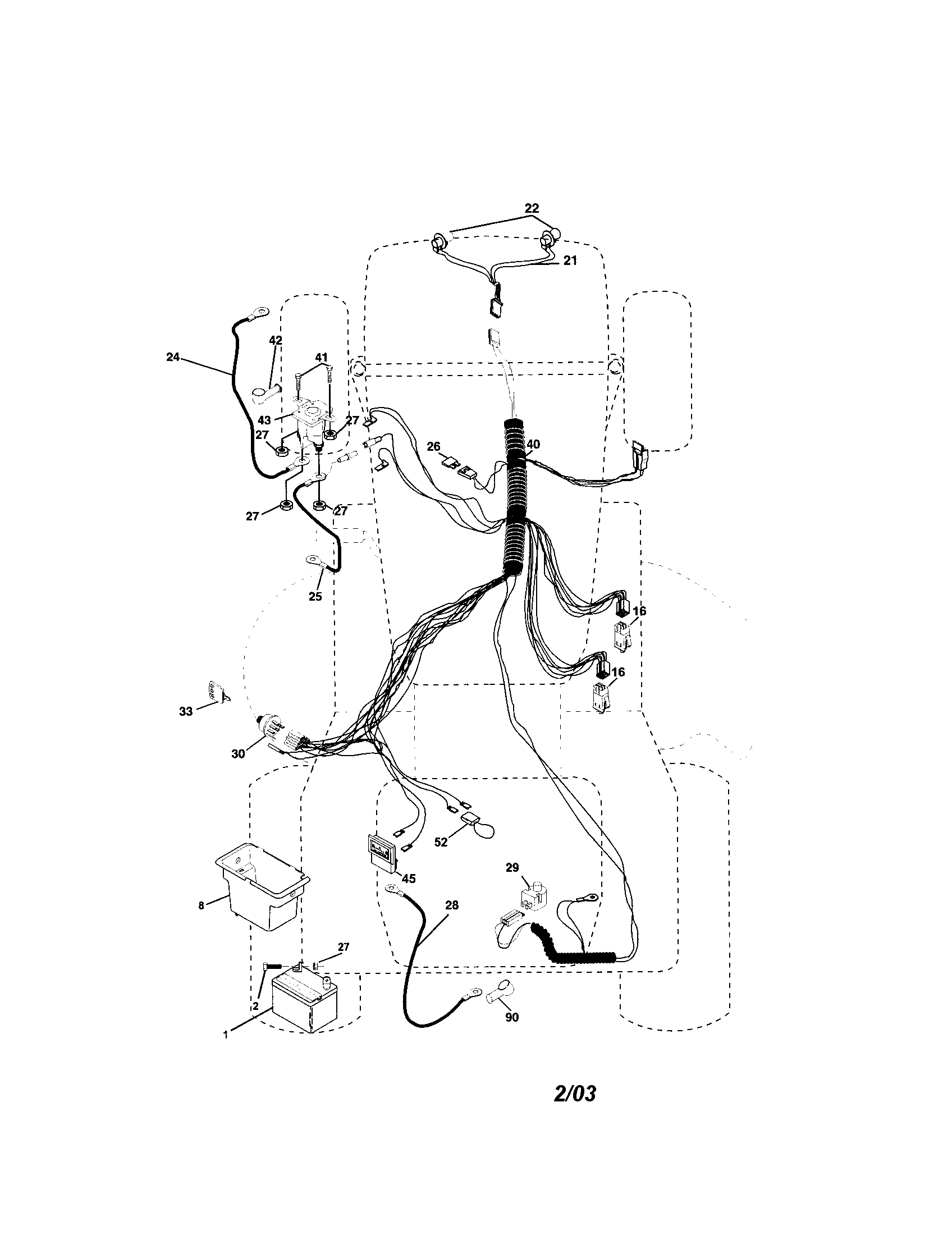 sears craftsman model 917.28856 mower wiring diagram