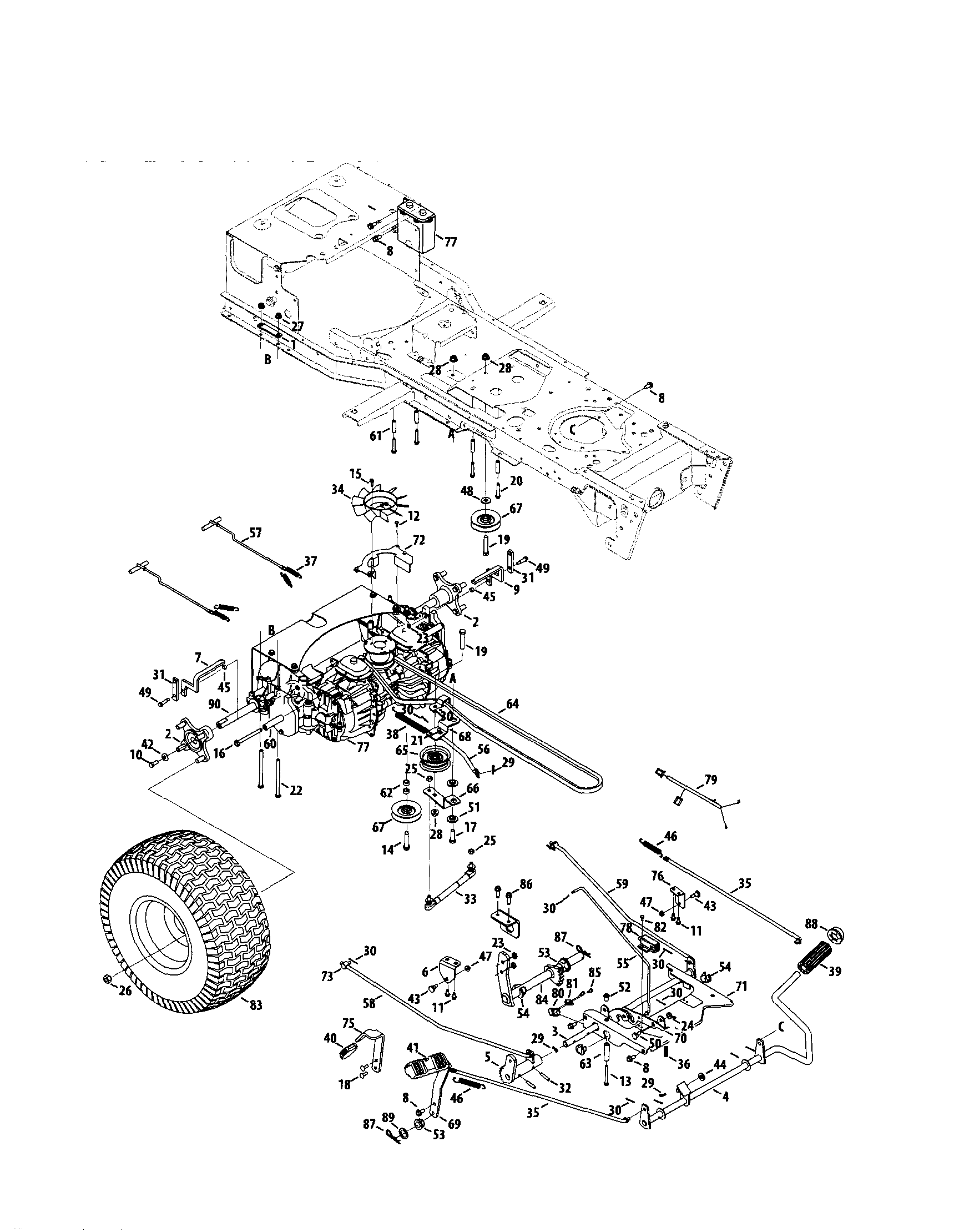 sears zt 7000 engine wiring diagram