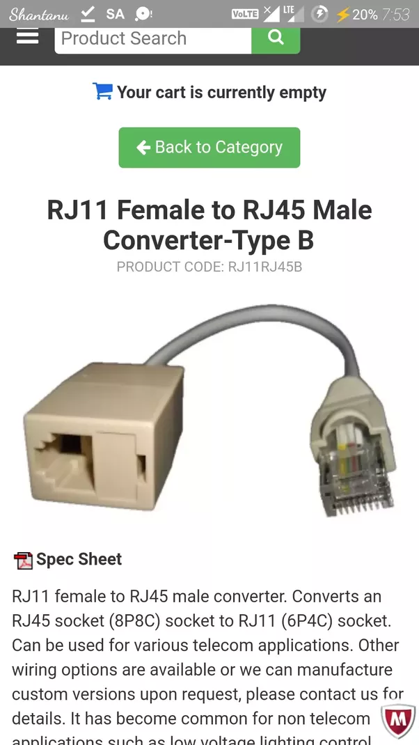 secondary wan rj45 wiring diagram