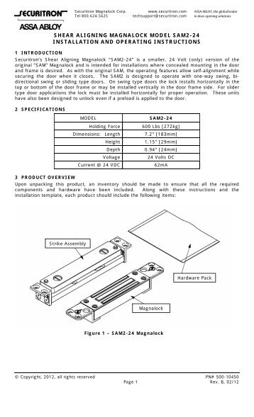 securitron far 24 wiring diagram