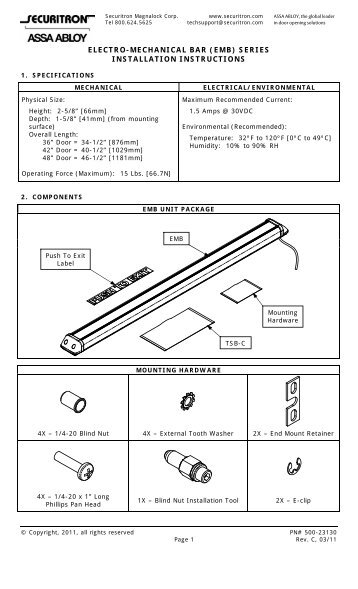 securitron far 24 wiring diagram