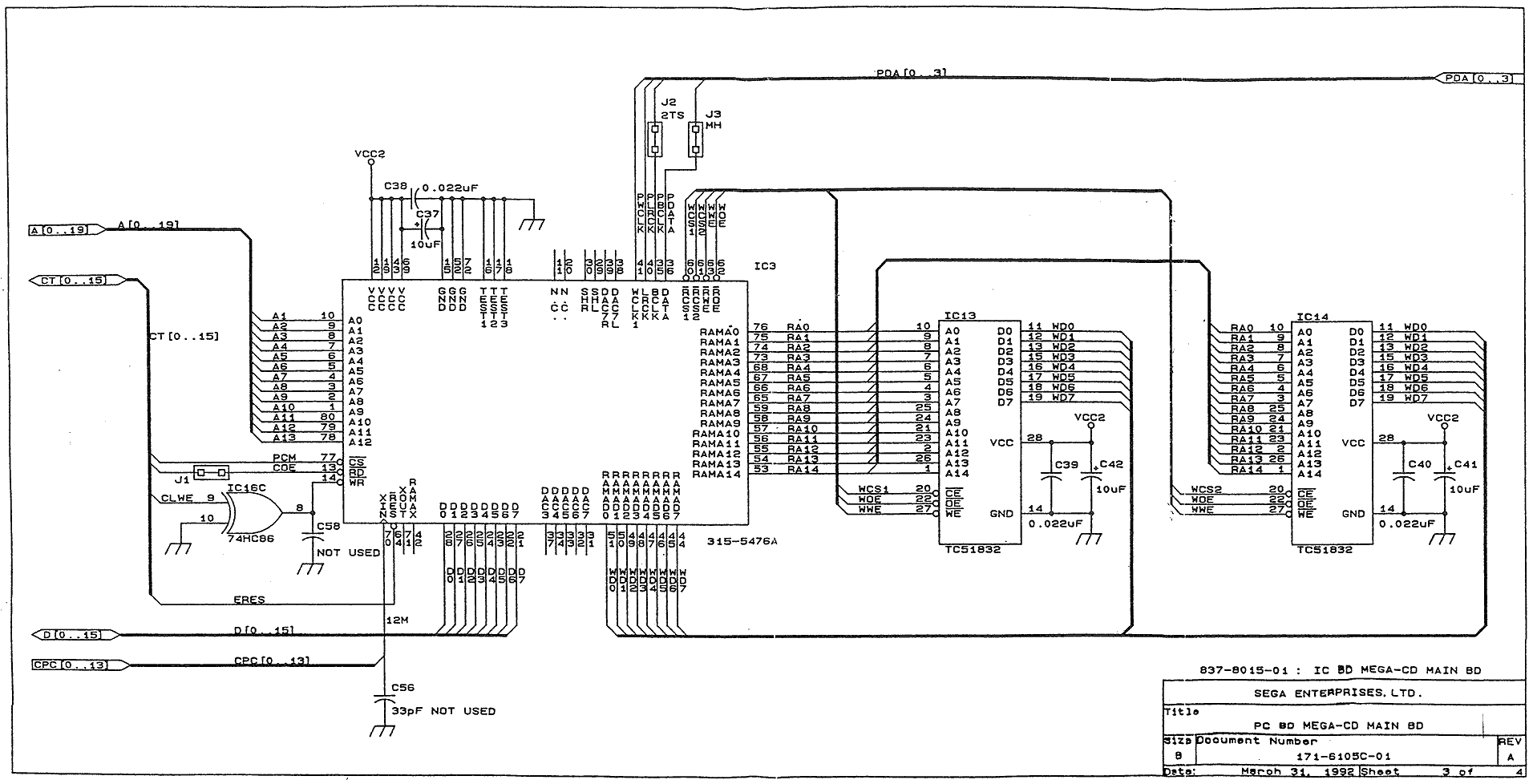 sega aerocity wiring diagram