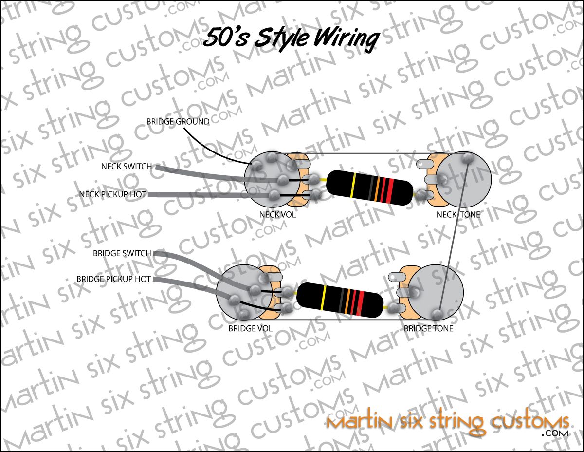 seymour duncan 50s wiring diagram