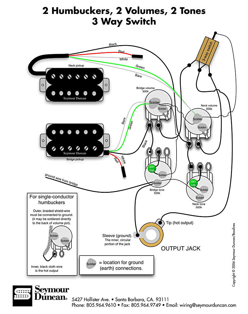 seymour duncan little 59 for tele wiring diagram