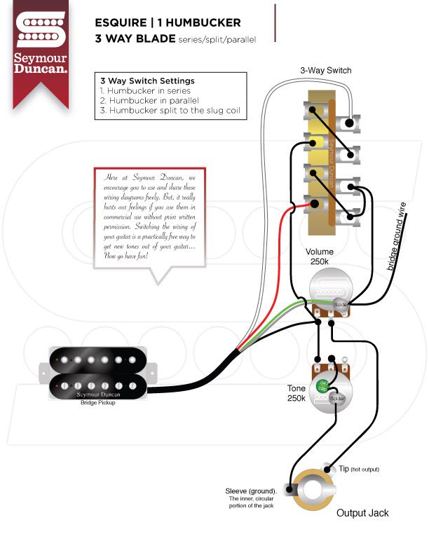 seymour duncan mini humbucker wiring diagram