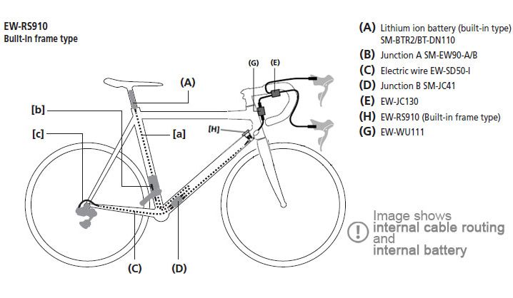 shimano di2 wiring diagram