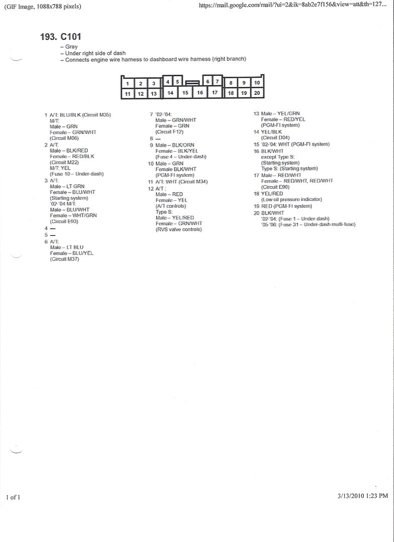 Shold I Use A Conversion Harness Or Wire It Via Hondata Wiring Diagram K20