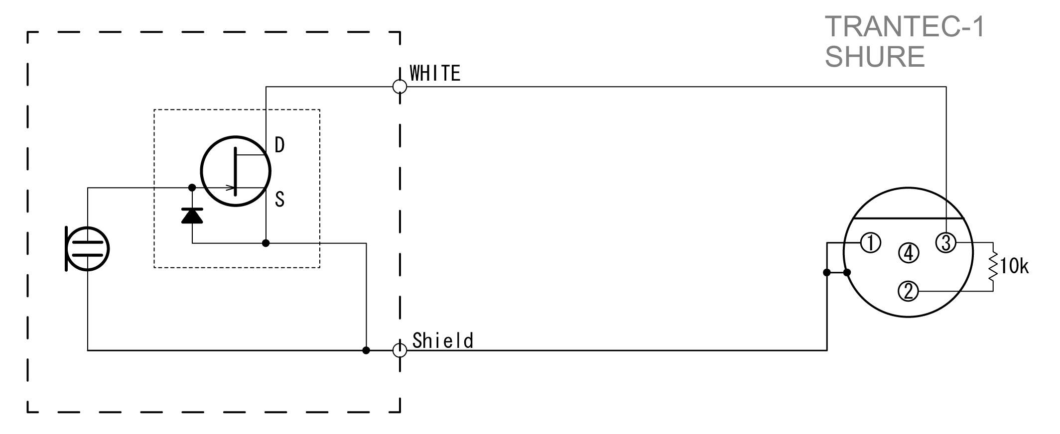 shure rk202pk wiring diagram