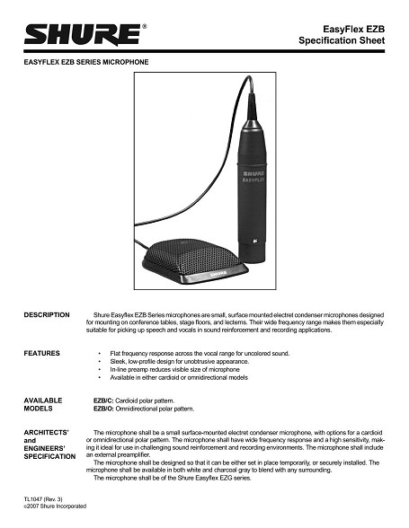 shure rk202pk wiring diagram