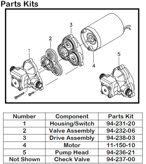 shurflo water pump wiring diagram