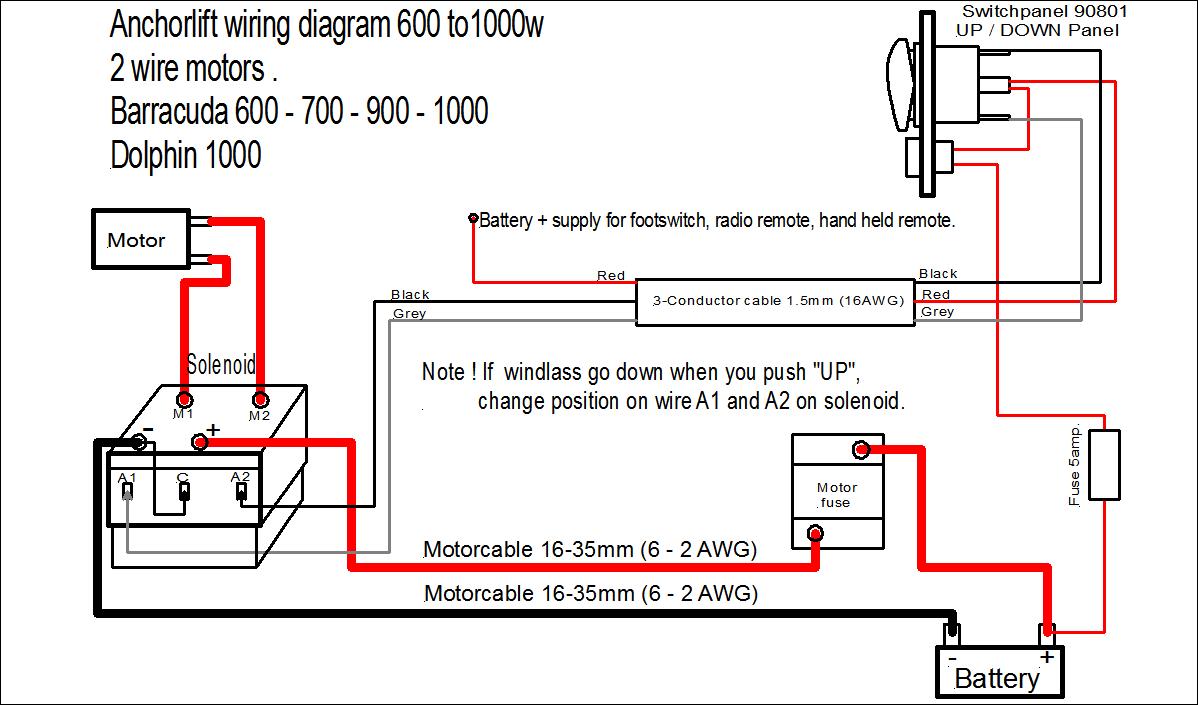 side power thruster wiring diagram