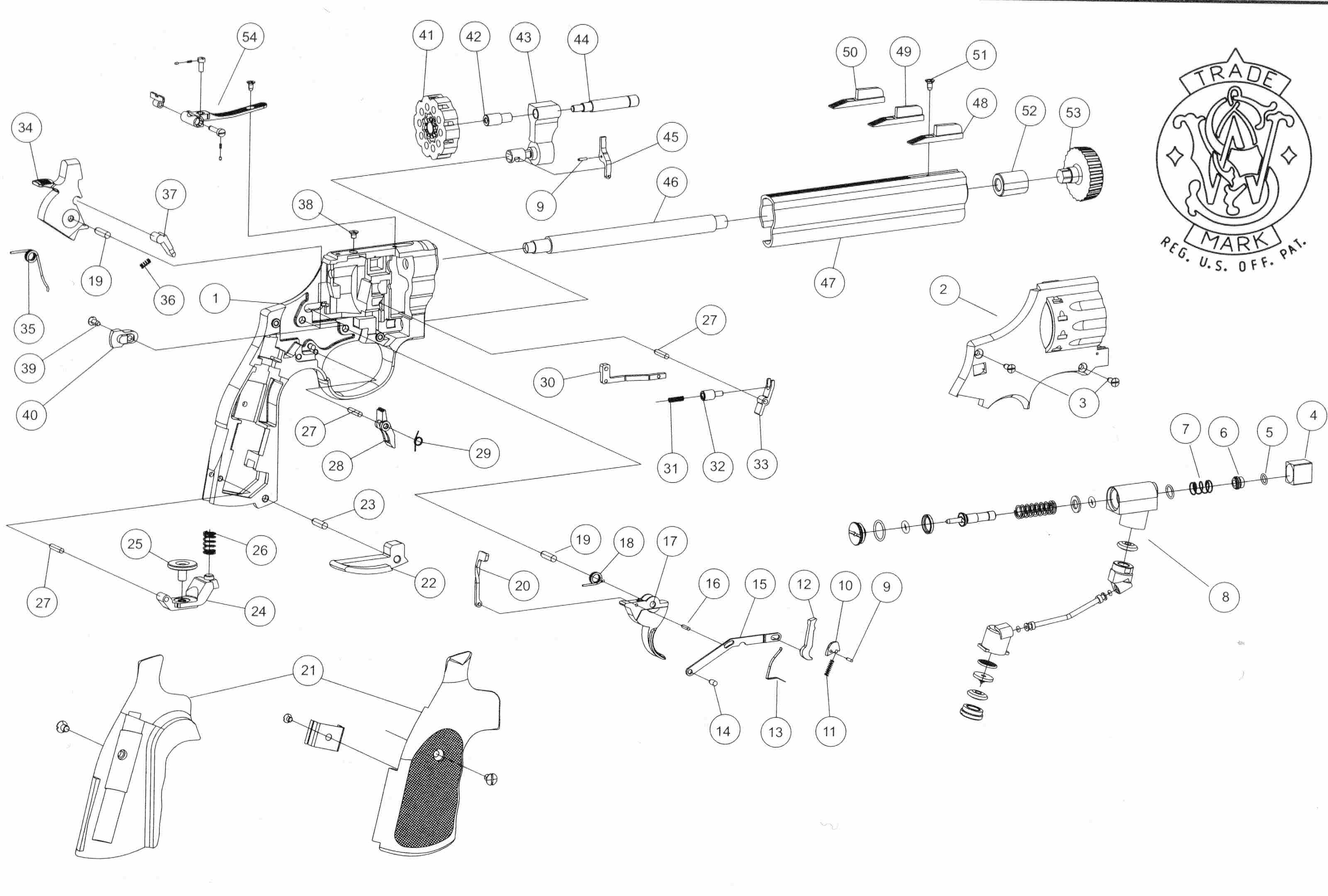 sig p938 parts diagram