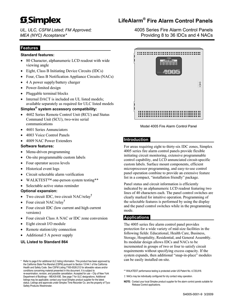 simplex 4090-9002 wiring diagram