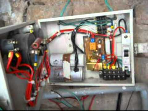 single phase submersible pump starter wiring diagram